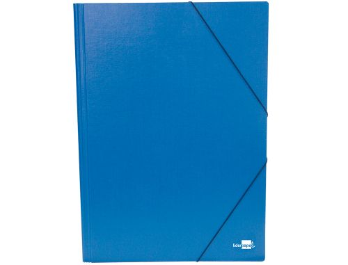 Pasta de elasticos liderpapel din a2 azul , Liderpapel , 27155 , 8423473271555
